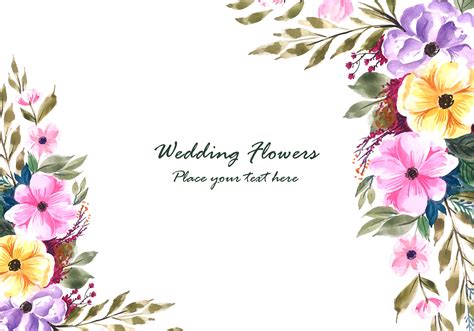 Floral Invitation Background Vector Images .